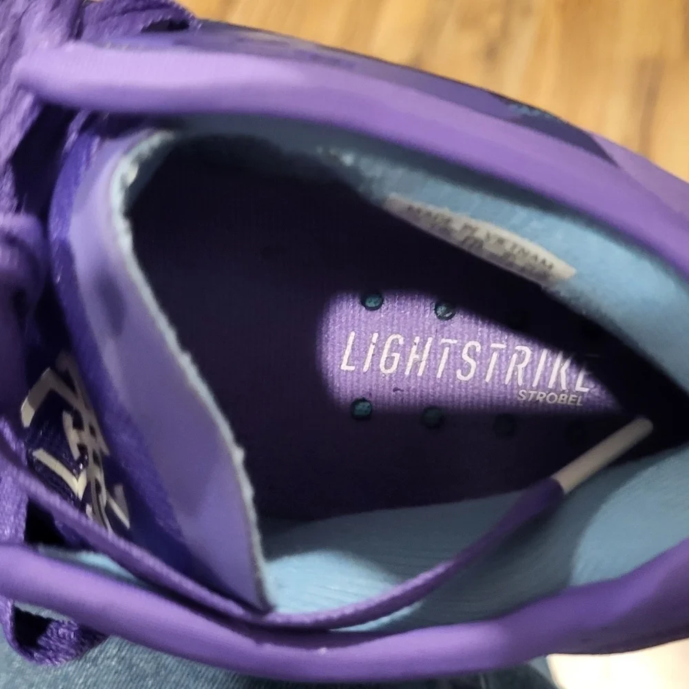 Adidas Mens D.O.N. Issue 4 Donovan Mitchell Purple Sneakers Shoes Size 8